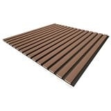 Панель стеновая акустическая МДФ Stella Comfort De Luxe Terracotta 600х600х9 фото