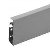 Плинтус напольный Cezar Hi Line Prestige М088 Серый Матовый фото