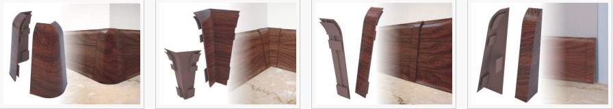 Фурнитура к плинтусу Рико Royal