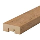 Интерьерная рейка МДФ STELLA LC Бриона Light Дуб Бунратти 16x40x2700 фото