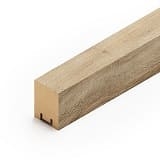 Интерьерная рейка МДФ STELLA Ривьера Дуб Сонома 40x30x2700 фото