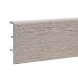 Плинтус Rico Concept 80мм Дуб латте фото