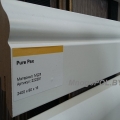Плинтус МДФ Белый Classen 222391 (Польша) 80 х 16 х 2400 мм (MDF PURE Pax) фото 2