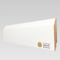 Плинтус МДФ Белый матовый Teckwood Вектор 80x16x2150 фото 2