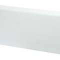 Плинтус напольный WINART PRO HDPS Quadro Белый матовый 80мм (2,0м) фото 2