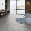 Виниловый пол Tarkett (Таркетт) Lounge HUSKY фото в интерьере ванны